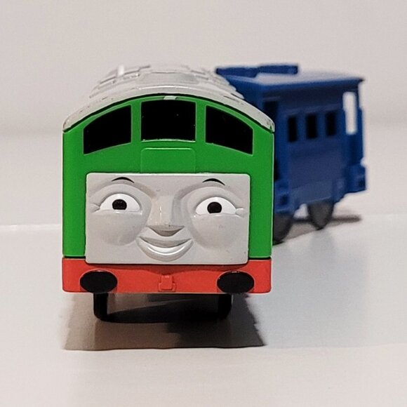 Thomas & Friends Trackmaster Boco Motorized Train with Coach - Works - Picture 2 of 6